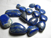 350 cts Gorgeous Natural Deep Blue Colour - LAPIS Lazuli - From Afganisthan - Smooth Polished Nuggest - Huge Size 10 - 32 mm